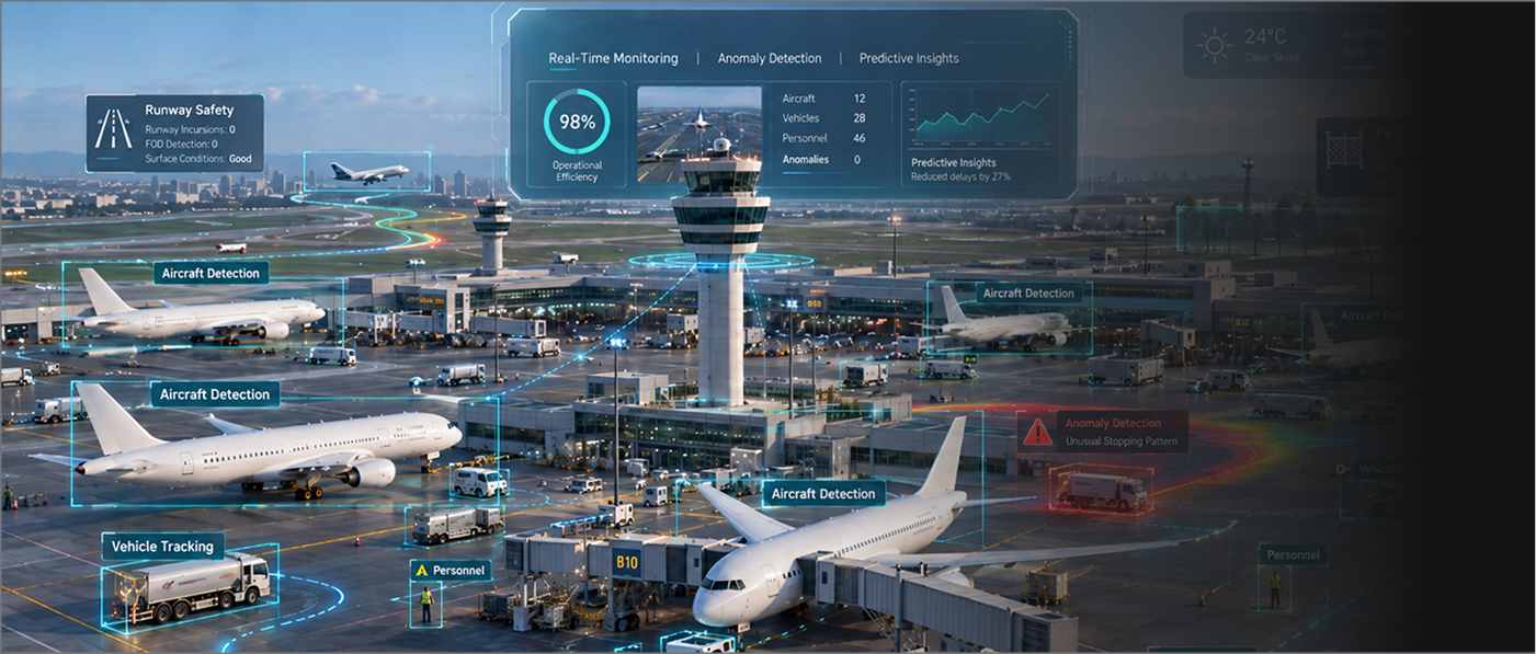 Airport Monitoring - Apron & Runway AI Surveillance