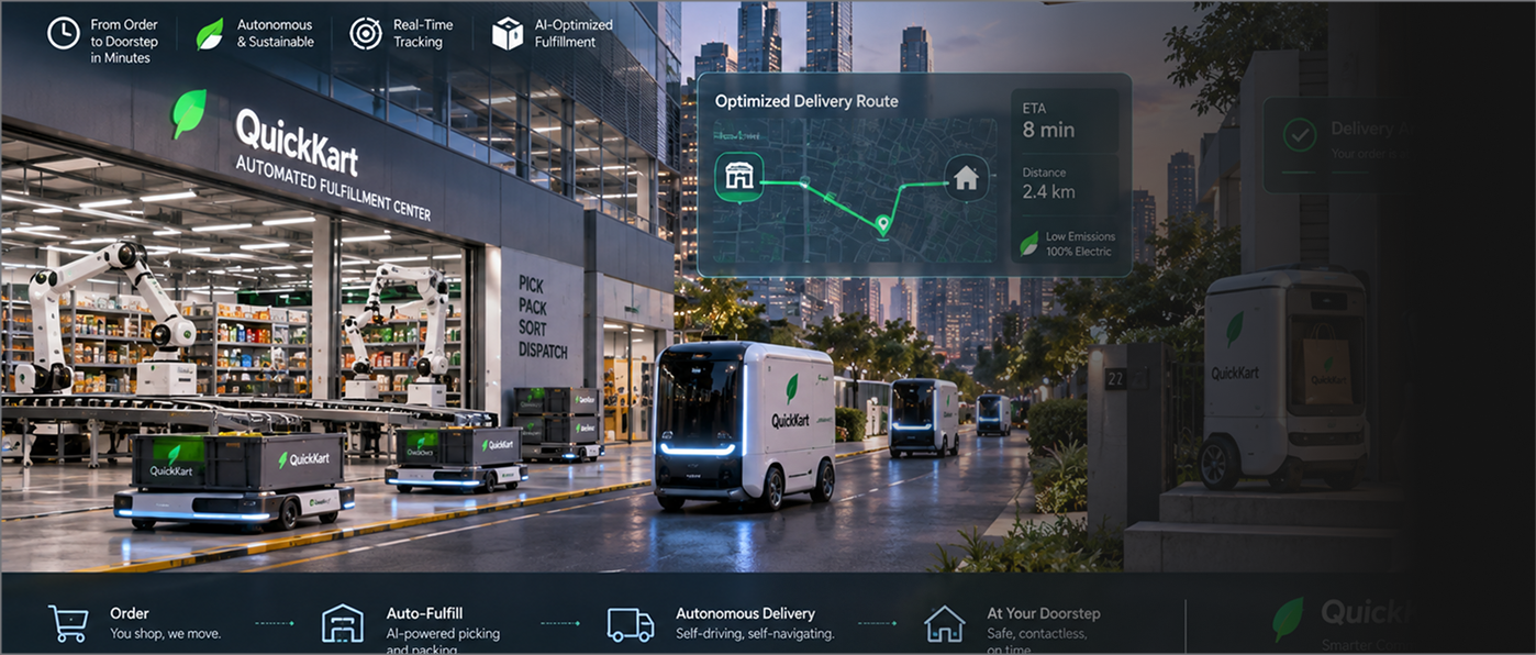 Quick Commerce - Autonomous Fulfillment & Last-Mile Delivery
